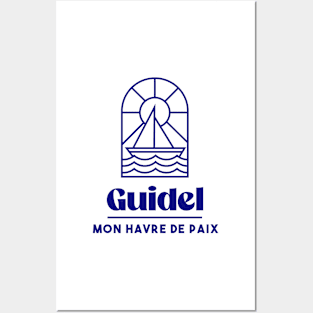 Guidel my haven of peace - Brittany Morbihan 56 Sea Holidays Beach Posters and Art